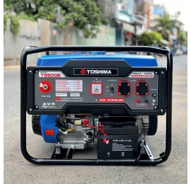 Máy phát điện chạy xăng Toshima T6500E