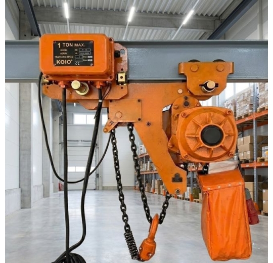 Palang xích điện di chuyển KOIO ưu việt