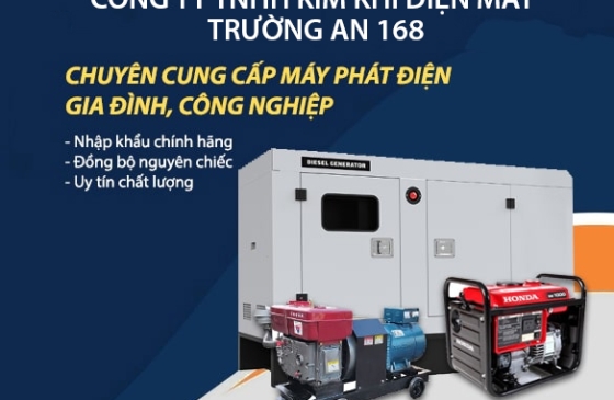 Mua máy phát điện chất lượng ở đâu tại An Giang? Gợi ý địa chỉ uy tín cho bà con